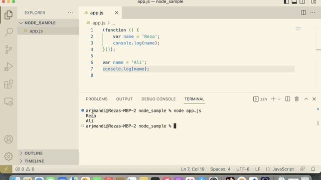 Learn Node.js - Part 15 - Immediately Invoked Function Expressions (IIFEs) смотреть онлайн