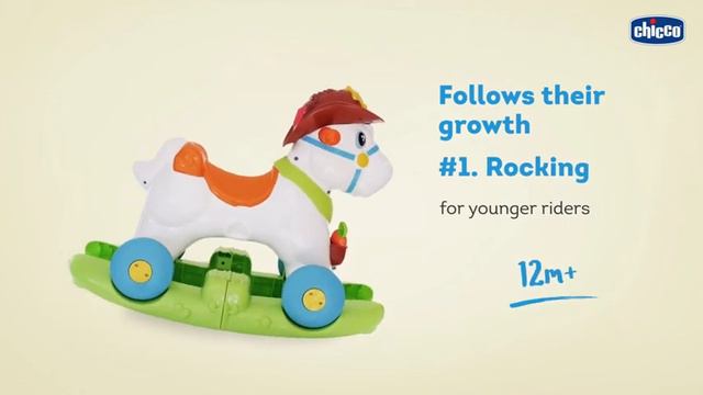 Chicco: Каталка 3 в 1 говорящая "Лошадка Baby Rodeo" #marwin #chicco  #мамаималыш #лошадь