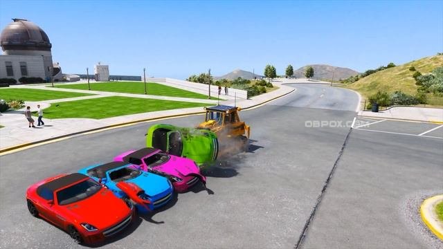 BeamNG.Drive BULLDOZER Vs GTA 5 BULLDOZER - WHICH IS BEST?
