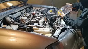 Замена антифриза NISSAN Almera n16