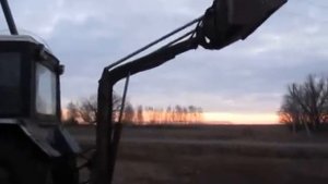 Погрузчик на заднюю навеску трактора МТЗ.