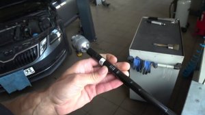 Skoda Octavia A-7, Octavia III замена правой рулевой тяги.