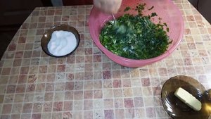 Азербайджанское КЮКЮ из просвирника !!!