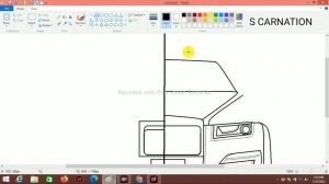 How to draw a car - Rolls Royce Ghost car design in ms.paint