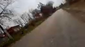 Краснодарский край. Станица Шкуринская. На велосипеде по ул.Ленина. 19 апреля 2014 года.