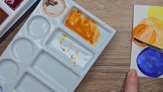 Обзор акварельных красок Ladoga 24 цвета. Ladoga watercolors review 24 Colors