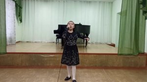 Бакинова Эмилия, 11 лет. Песня "Летать"