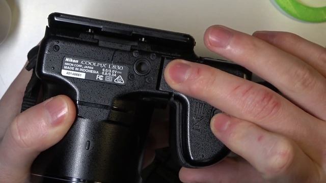 How To Open Battery Compartment on Nikon Coolpix L830? смотреть онлайн