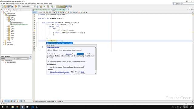 Java Multithreading Tutorial for Beginners #11: Daemon Threads