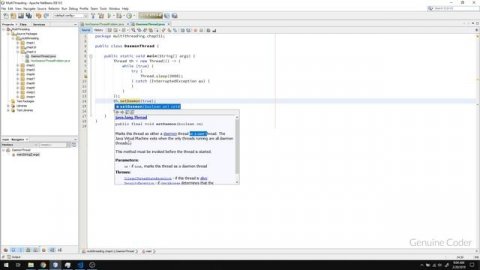 Java Multithreading Tutorial for Beginners #11: Daemon Threads