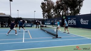 Patrick Smith /Wyatt Stone vs- Kyle Koszuta / Caden Nemoff  at PPA San Clemete Score: 11-9, 11-6