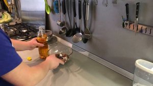 Селедочка с маринованным луком в Медово -  Горчичном соусе