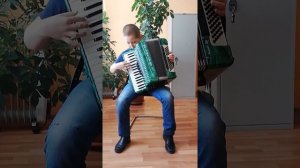 Аккордеон "Очи чёрные",  Волков Максим 10 лет.