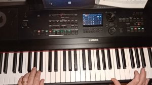 Небольшая зарисовка на Yamaha DGX 670