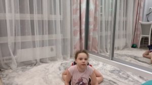 Челлендж. Гимнастика. Папа придумал мне какие-то задания. Gymnastic. Challenge. Шпагат, twine, спор