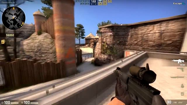 |CS: GO| #2 "Первые шаги" |EscapeTV| смотреть онлайн