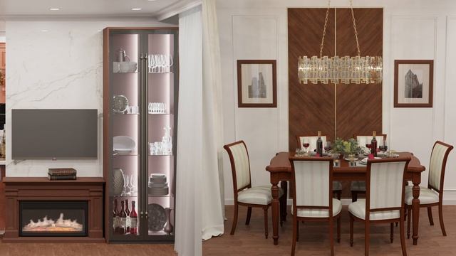 Дизайн проект в классическом стиле - ЖК Руставели 14 смотреть онлайн