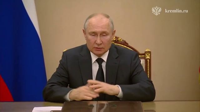 Владимир Путин. Совещание с участием руководителей силовых ведомств 26 июня 2023 года.