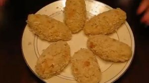 Рыбные котлеты с творогом и овощами