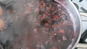 КОМПОТ из чёрной смородины. Полезный и очень вкусный.
