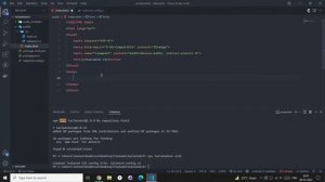 Install Tailwind CSS v3.0 - with npm
