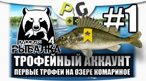 2019 АРХИВ Русская Рыбалка 4 - Трофейный аккаунт #1 (Potryasov Game)