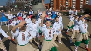 Приветствие городу Новосибирску от ансамбля Карусель. г.Минск
