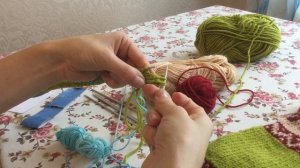 ЧАСТЬ 1 КРАЙ ЗУБЧИКИ УЗОР НОРВЕЖСКАЯ ЗВЕЗДА ЖАККАРД СПИЦАМИ КАК СВЯЗАТЬ НОСКИ СПИЦАМИ