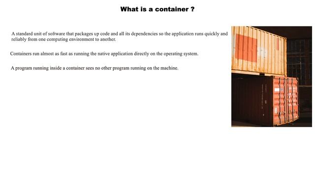 What is a Docker container? смотреть онлайн
