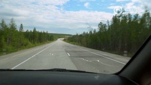 Дорога Якутск-Алдан. Первый день экспедиции "Пути великих свершений".