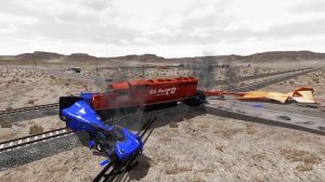 Train Accidents #2 - Beamng drive