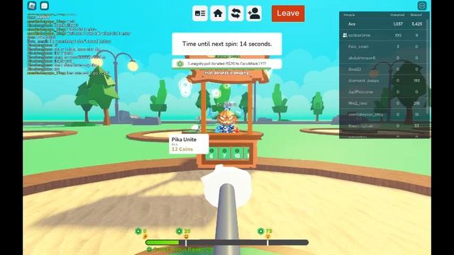 ??Donating People 25 Robux Each In?[ Donate Spinner]? смотреть онлайн