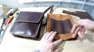 Как сшить любую сумку без выкроек и лекал. Работа в мастерской.