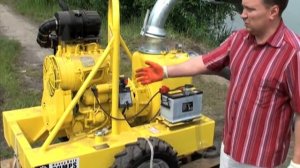 Обзор Дизельной Грязевой Мотопомпы Varisco VAR 6-250 FKL19 G11 TRAILER