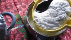 Очень вкусный домашний сыр из молока + сыр Рикотта.