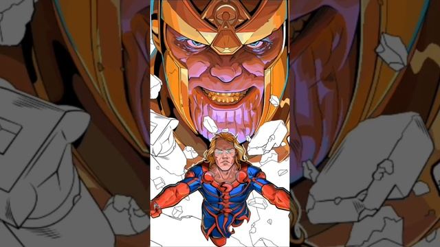 Amazing story ?? type colour paintingThanos Infinity war movie|infinitely video #rrajibdey #marvel