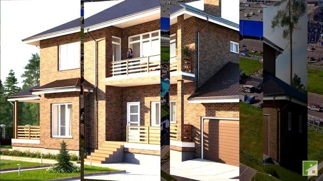 Проекты кирпичных домов – красивые и практичные
