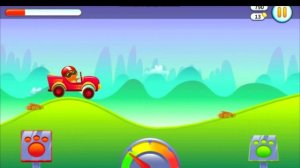 Игра Котик Бубу гонщик на машине - Game Cat Bubbu Racing - веселая игра для детей. Funny games