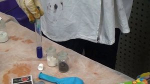 Химические опыты вулкан