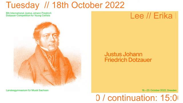 Dotzauer Competition - Tuesday 18th October 2022