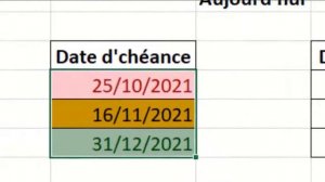 Appliquer le Format conditionnel aux dates d'échéances ✅