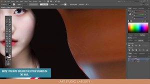 How to Draw a Vector HAIR | Step by Step Tutorial in Adobe Illustrator