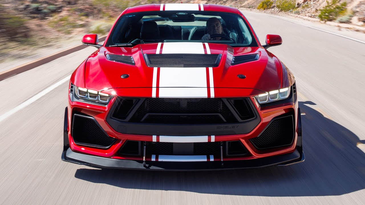 МЕЧТЫ: SHELBY Mustang SUPER SNAKE S650 2024 года — Боже, благослови американский V8