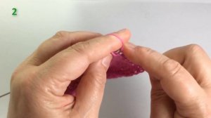 Сжатая лицевая гладь / Вязание спицами.