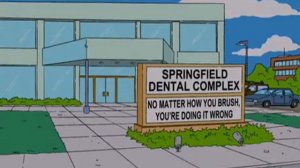 Гомер Симпсон у стоматолога