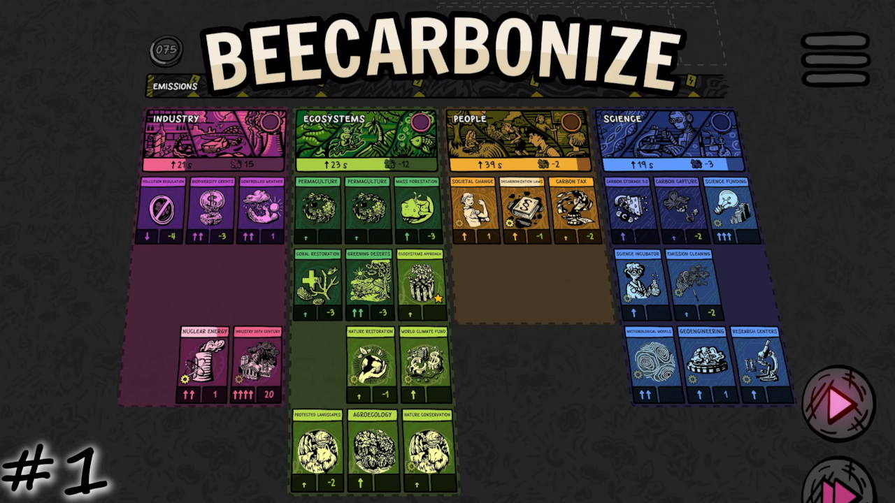 Правила игры и начало первой партии - #1 - Beecarbonize