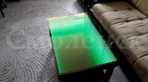 3D LED Столик с эффектом "бесконечности" и пультом ДУ