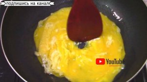 Остатки вареного риса готовлю только так всего 5 Минут!Boiled rice with egg and onion in 5 minutes!