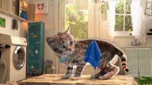 Little Kitten & Friends Learn with the cutest cat - Funny Mini Games Care Kids Game my pet #196