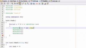 How to Create A Hash Table Project in C++ (Part 5) Defining the Constructor